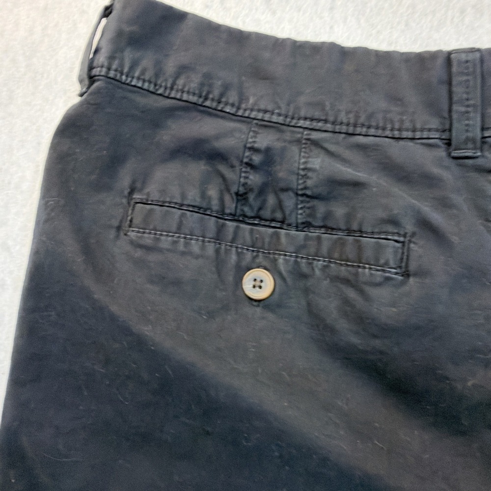 Old Navy Black Shorts Women Sz 12 Regular Cotton Stretch Chino 5" Inseam Casual - Picture 12 of 16